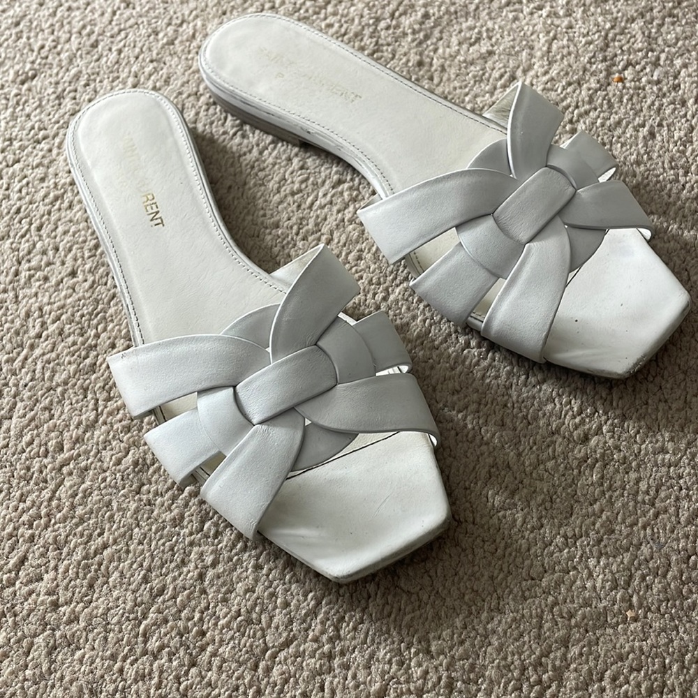 Saint Laurent nu pieds tribute sandal